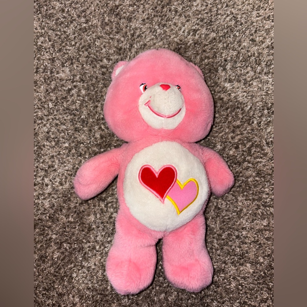 2002 Care Bears Love-a-lot Bear